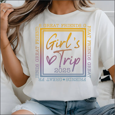 Girls Trip Square DTF Transfer