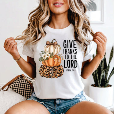Give Thanks to the Lord Pumpkins