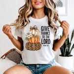 Give Thanks to the Lord Pumpkins