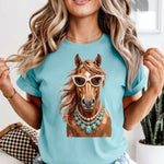 Glam Horse DTF Transfer