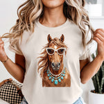 Glam Horse DTF Transfer
