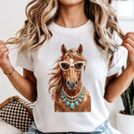 Glam Horse DTF Transfer