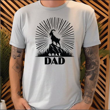 G.O.A.T. Dad DTF Transfer