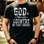 God Family Country in that Order