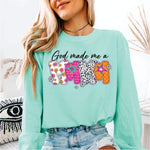 God Made me a Mama Bright Pattern