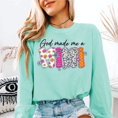 God Made me a Mimi Bright Pattern