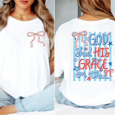 God Shed His Grace on Thee Stripes 2 part