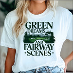 Green Dreams and Fairway Scenes DTF Transfer