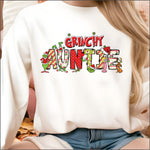 Grinchy Auntie DTF Transfer