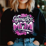 Gymnastics Mom Airbrush Pink DTF Transfer