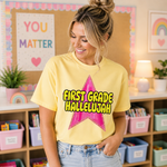 Hallelujah Grade Teacher or Student DTF Transfer