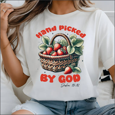 Hand Picked by God DTF Transfer