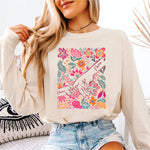 Custom Boho Floral Children's Hands DTF Transfer