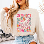 Custom Boho Floral Children's Hands DTF Transfer