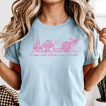 Happiest Place on Earth Pink DTF Transfer