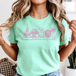 Happiest Place on Earth Pink DTF Transfer