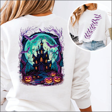 Haunted House w Bats 2 part