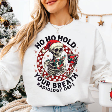 Ho Ho Hold Your Breath Radiology Dept