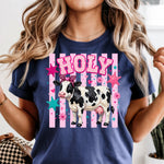 Preppy Holy Cow DTF Transfer