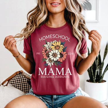 Homeschool Mama white