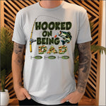 Personalized Hooked on Being Dad DTF Transfer