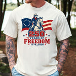 250 Years of Freedom with Cowboy DTF Transfer