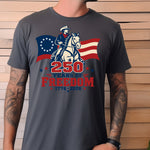 250 Years of Freedom with Cowboy DTF Transfer