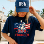 250 Years of Freedom with Cowboy DTF Transfer