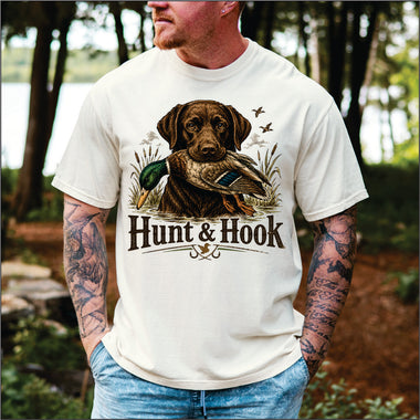 Hunt and Hook DTF Transfer