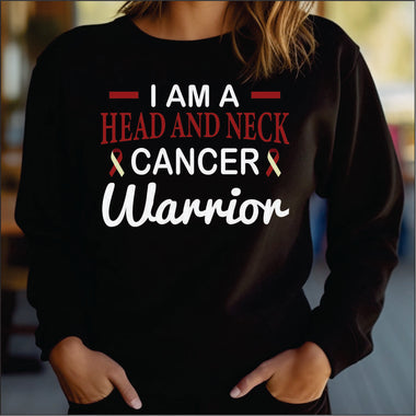 I am a Head and Neck Cancer Warrior DTF Transfer