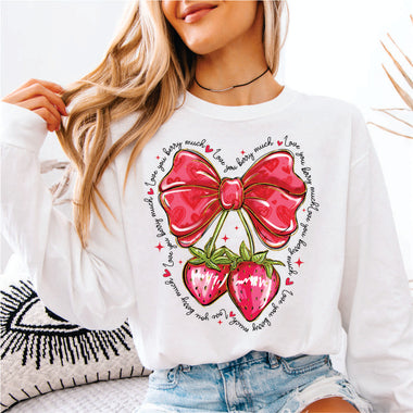 I Love You Berry Much Strawberries