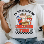 I'm Just here for the Concession Stand DTF Transfer