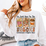 I'm Just Here for the Snacks Commercials & Half Time Show