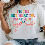 Sugar Auntie DTF Transfer