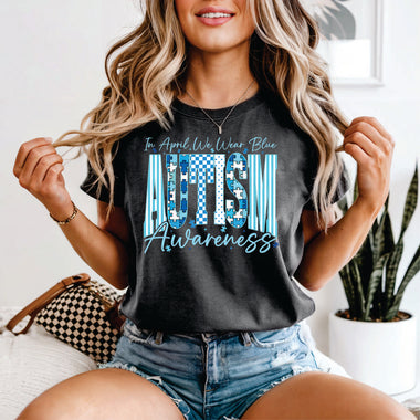 In April we Wear Blue for Autism