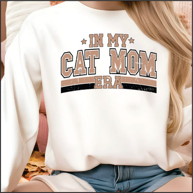In My Cat Mom Era DTF Transfer