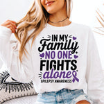 In My Family No one Fights Alone Epilepsy Awareness