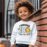 I Survived 100 Days of School Pencil and Paper font