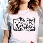 It's My Birthday DTF Transfer