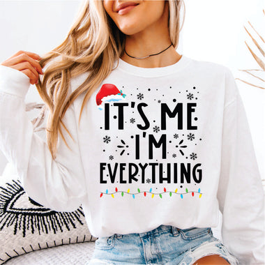 It's Me I'm Everything black - Couples Tee