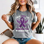 I Wear Purple for Pancreatitis Awareness