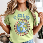Jesus Loves All the Little Children DTF Transfer