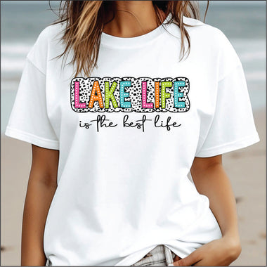 Lake Life is the Best Life DTF Transfer