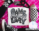 Game Day Faux Leather Team DTF Transfer