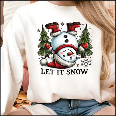 Let it Snow DTF Transfer