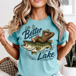 Life is Better at the Lake Sasquash DTF Transfer