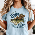 Life is Better at the Lake Sasquash DTF Transfer