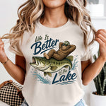 Life is Better at the Lake Sasquash DTF Transfer