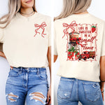 Life is Sweeter in a Small Town Strawberry 2 part DTF Transfer