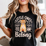 Little Ones to Him Belong Pink DTF Transfer
